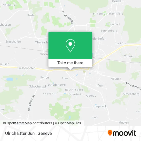 Ulrich Etter Jun. map