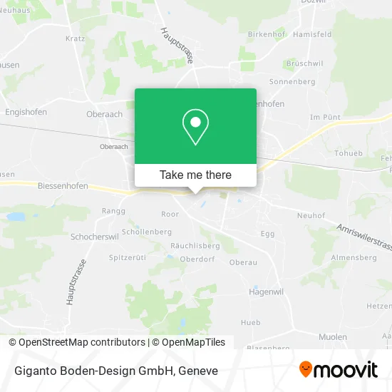 Giganto Boden-Design GmbH map