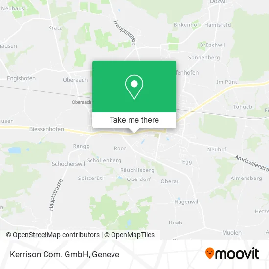Kerrison Com. GmbH map