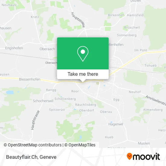 Beautyflair.Ch map