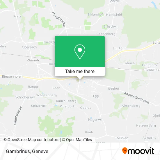 Gambrinus map