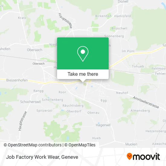Job Factory Work Wear map