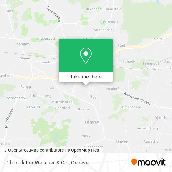 Chocolatier Wellauer & Co. map