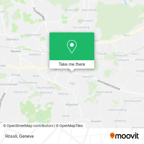 Rössli map