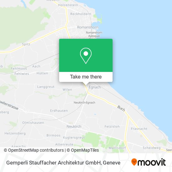 Gemperli Stauffacher Architektur GmbH Karte