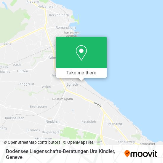 Bodensee Liegenschafts-Beratungen Urs Kindler map