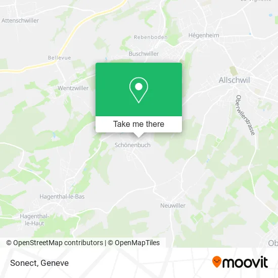 Sonect map