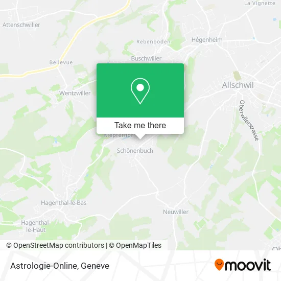 Astrologie-Online map