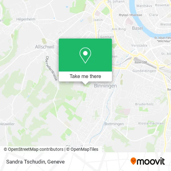 Sandra Tschudin map
