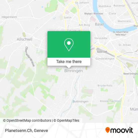 Planetsenn.Ch map