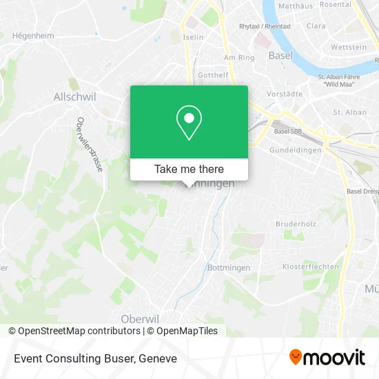 Event Consulting Buser plan