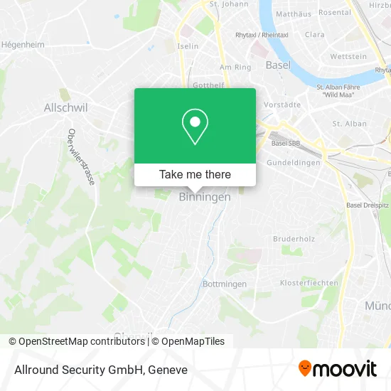 Allround Security GmbH map