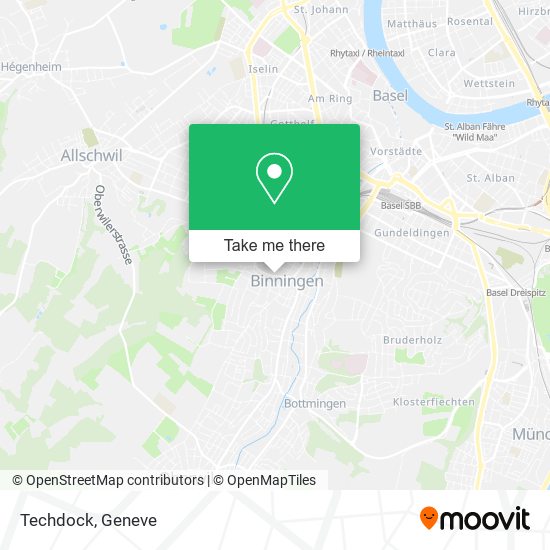 Techdock map