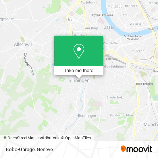 Bobo-Garage map