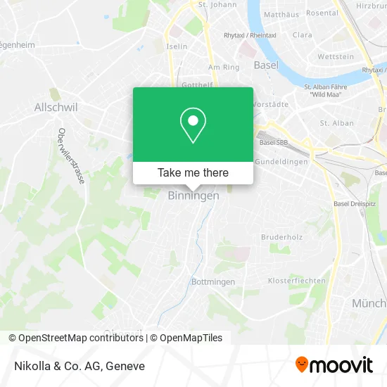 Nikolla & Co. AG map
