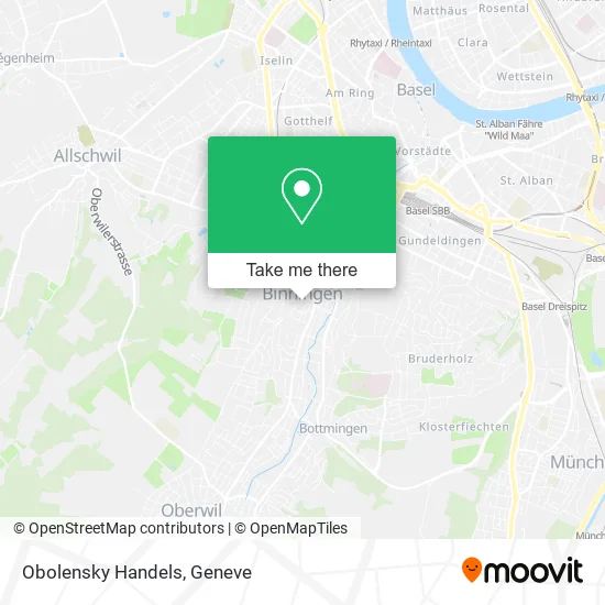 Obolensky Handels map