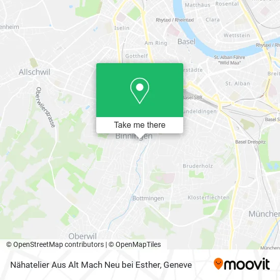Nähatelier Aus Alt Mach Neu bei Esther map