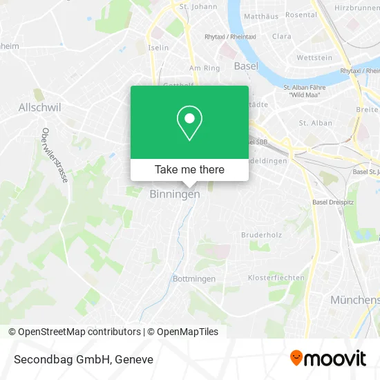 Secondbag GmbH map