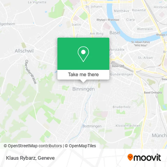 Klaus Rybarz map
