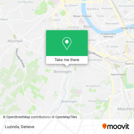 Luzinda map