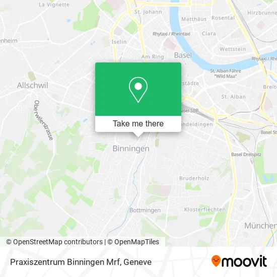 Praxiszentrum Binningen Mrf map