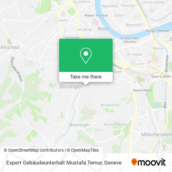 Expert Gebäudeunterhalt Mustafa Temur map