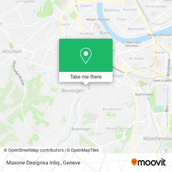 Maxone Designsa Inliq. map