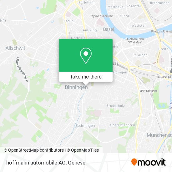 hoffmann automobile AG map