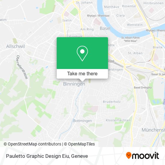 Pauletto Graphic Design Eiu map
