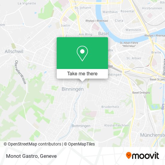 Monot Gastro map