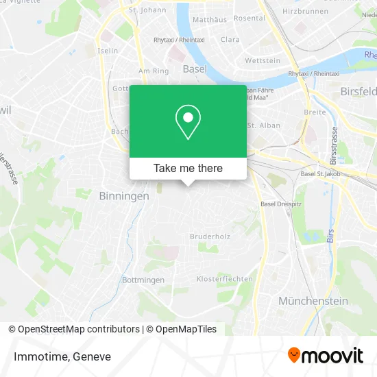 Immotime map