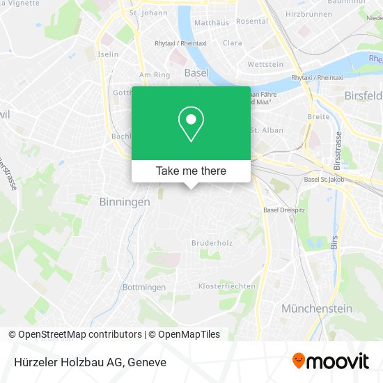 Hürzeler Holzbau AG map