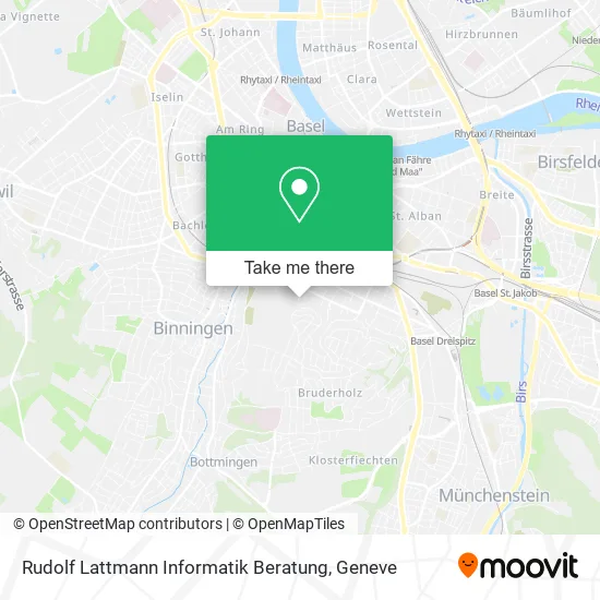 Rudolf Lattmann Informatik Beratung plan