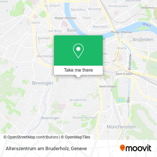 Alterszentrum am Bruderholz map