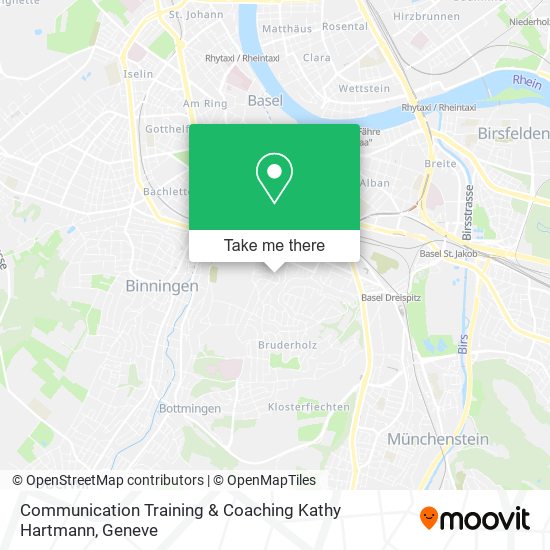 Communication Training & Coaching Kathy Hartmann map
