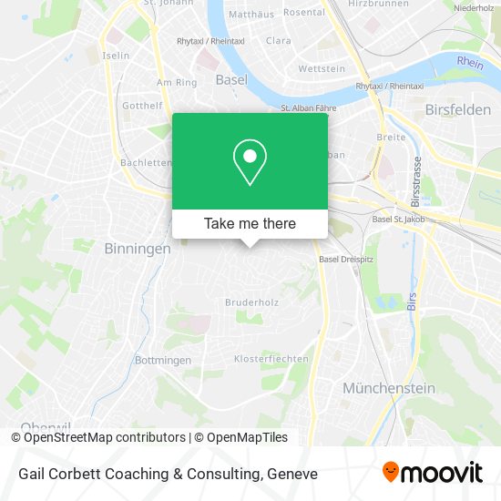 Gail Corbett Coaching & Consulting map