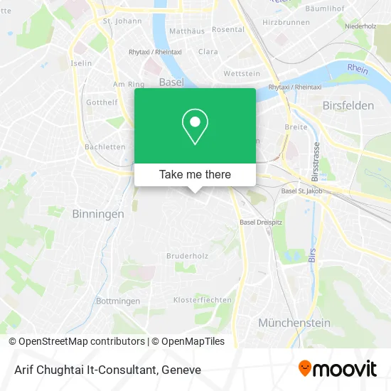 Arif Chughtai It-Consultant map