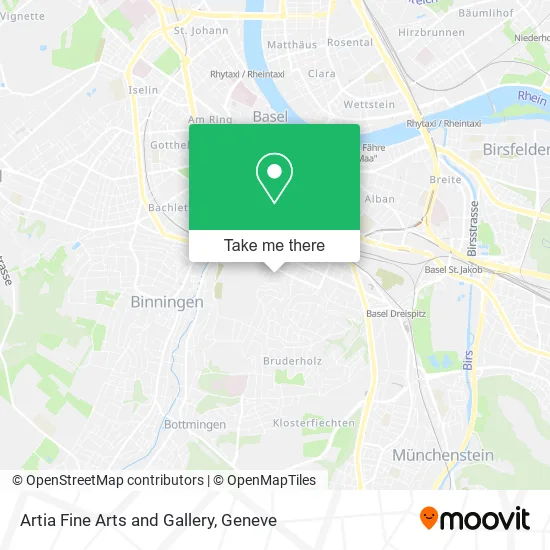 Artia Fine Arts and Gallery map