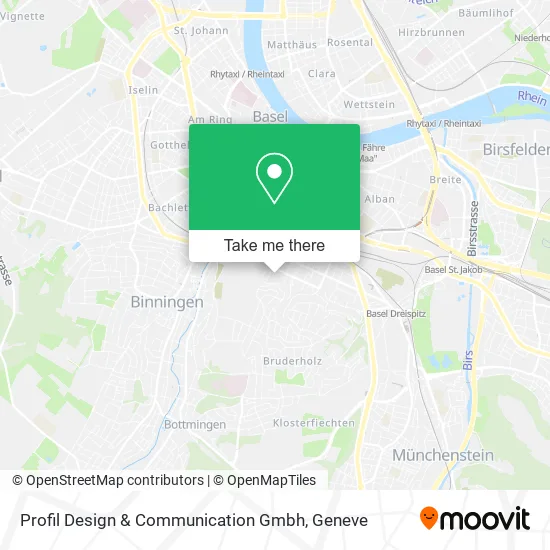 Profil Design & Communication Gmbh map