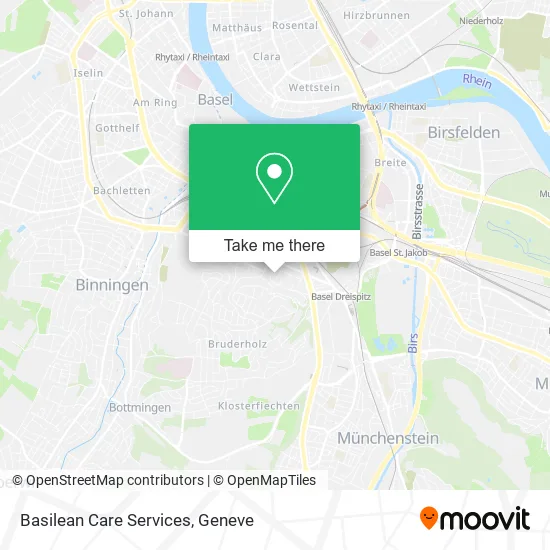 Basilean Care Services map