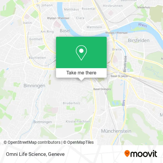 Omni Life Science map