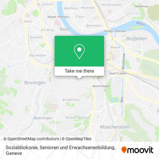 Sozialdiokonie, Senioren und Erwachsenenbildung map