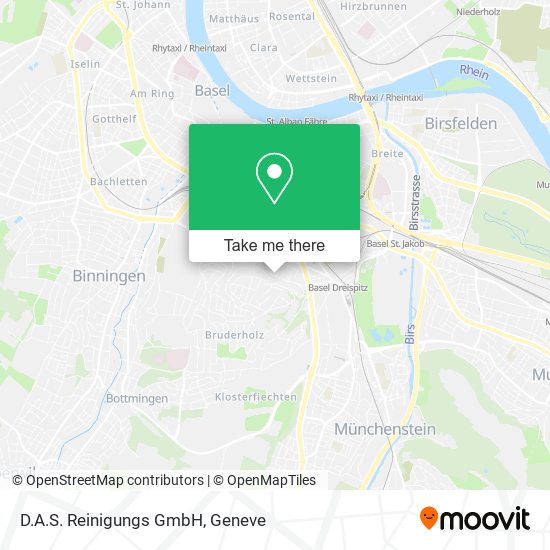 D.A.S. Reinigungs GmbH map