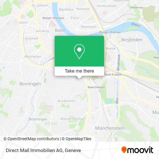 Direct Mail Immobilien AG map