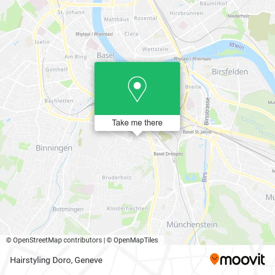 Hairstyling Doro map