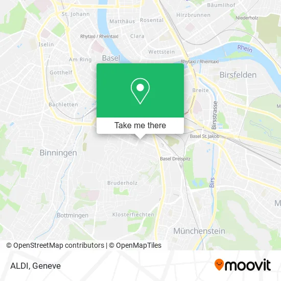 ALDI map
