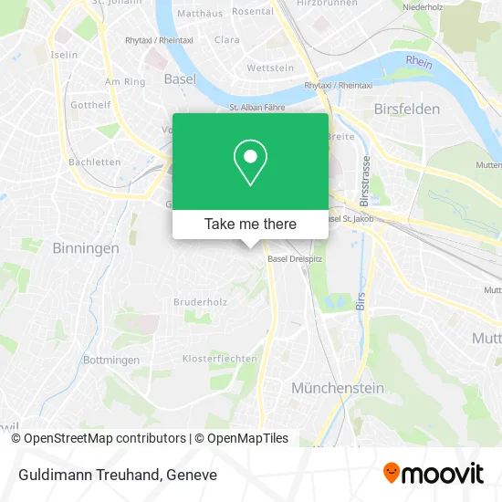 Guldimann Treuhand map