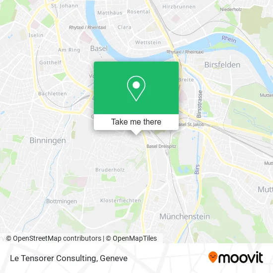 Le Tensorer Consulting map