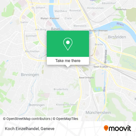 Koch Einzelhandel map