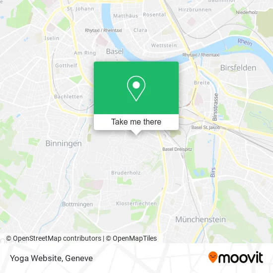 Yoga Website map